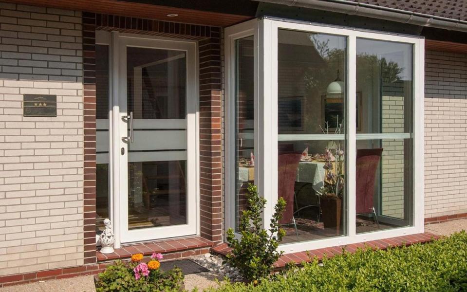Ferienhaus große Krabbe Neuharlingersiel Exterior foto